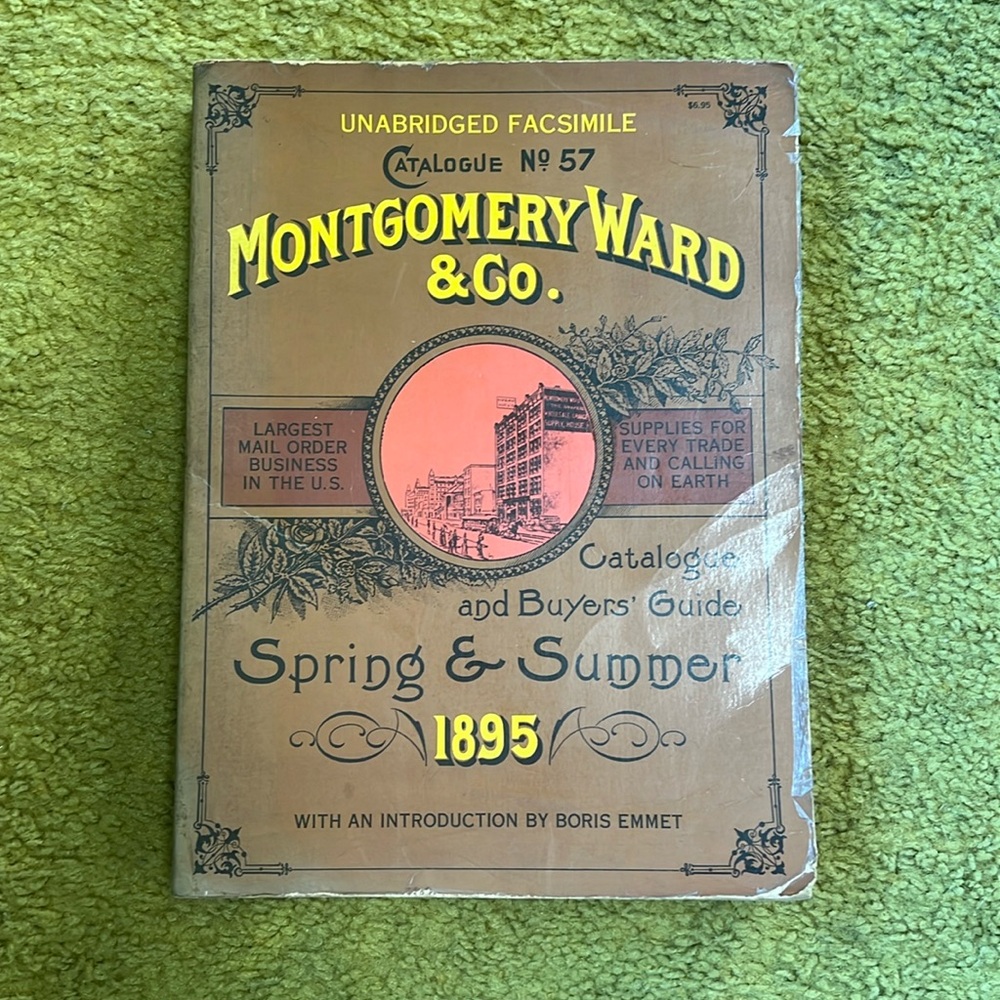 Vintage Montgomery Wards Catalog; Copyright in 1969.